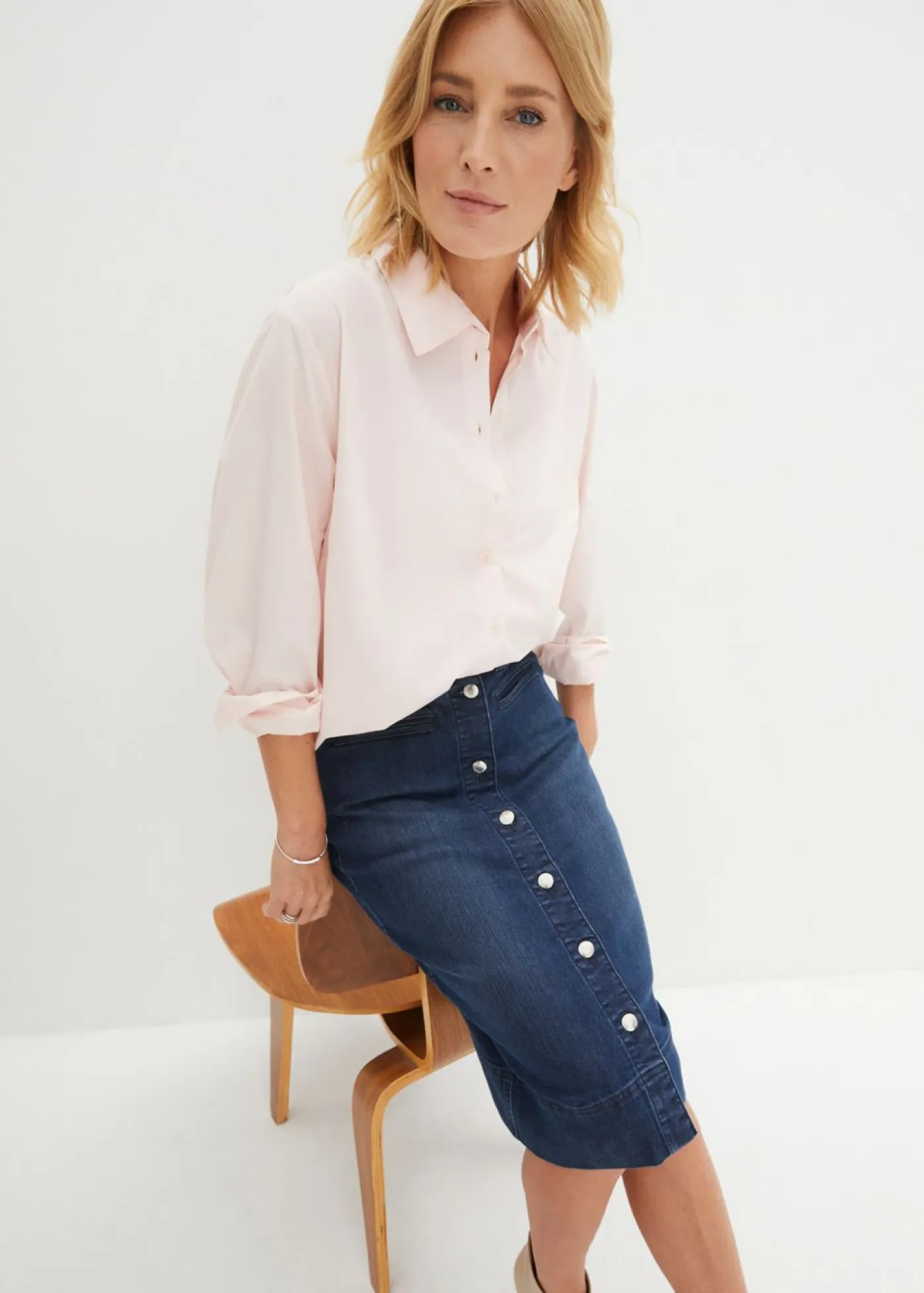 Mujer bonprix bonprix Falda vaquera