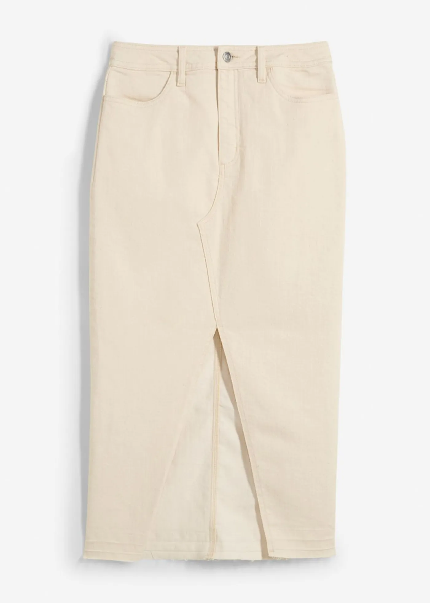 Mujer bonprix bonprix Falda vaquera con abertura