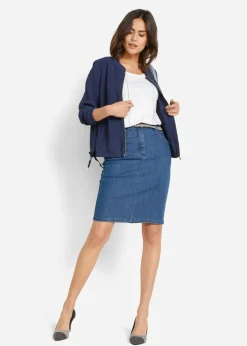 Mujer bonprix bonprix Falda vaquera elástica