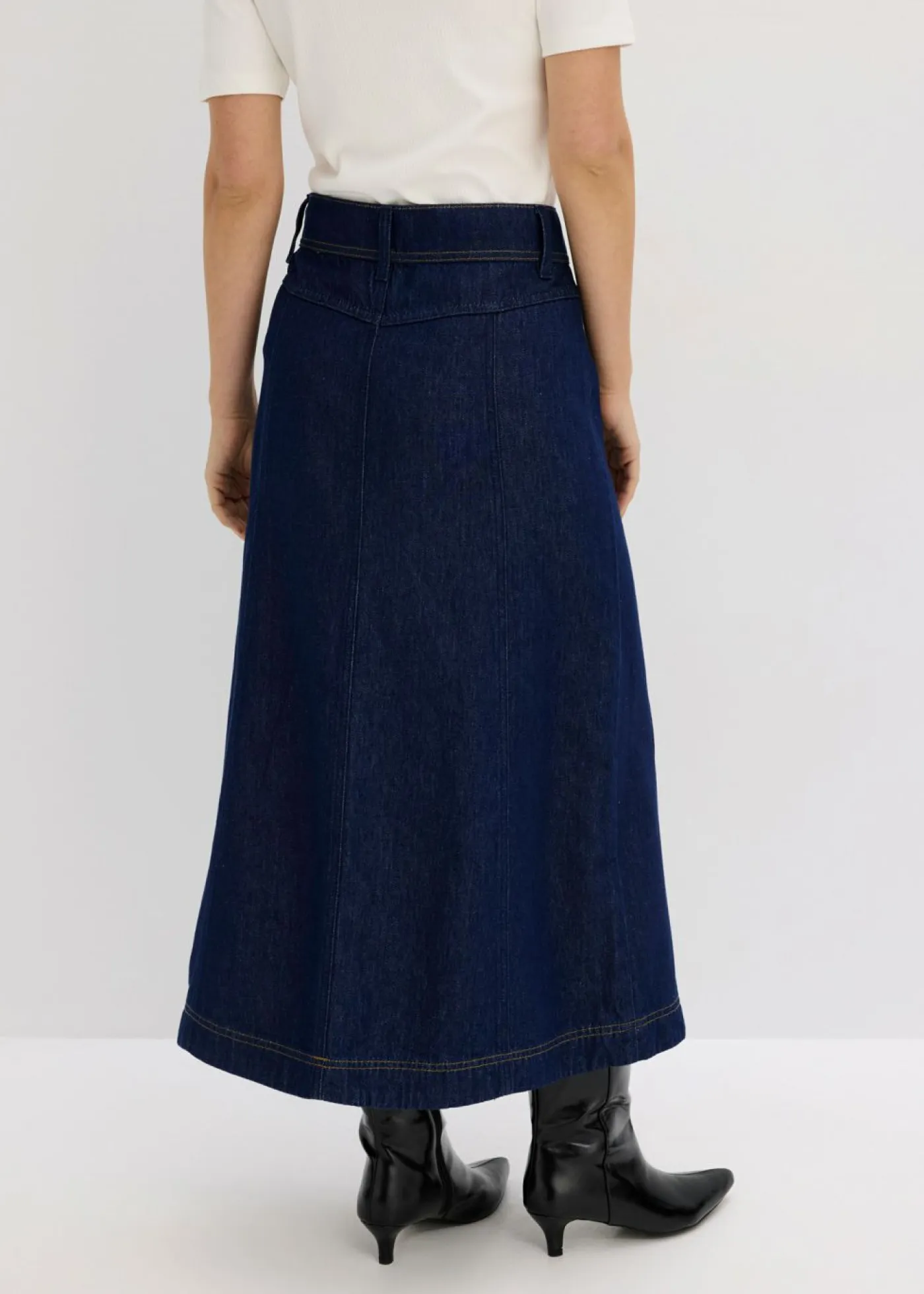 Mujer bonprix bonprix Falda vaquera midi