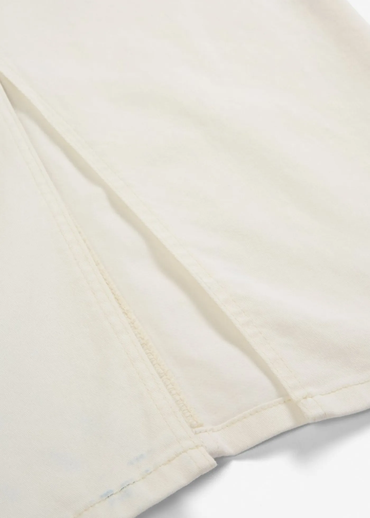 bonprix bonprix Faldas|Novedades>Falda vaquera midi Blanco lana