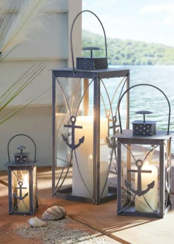 bonprix bonprix Farol con ancla (2 piezas)