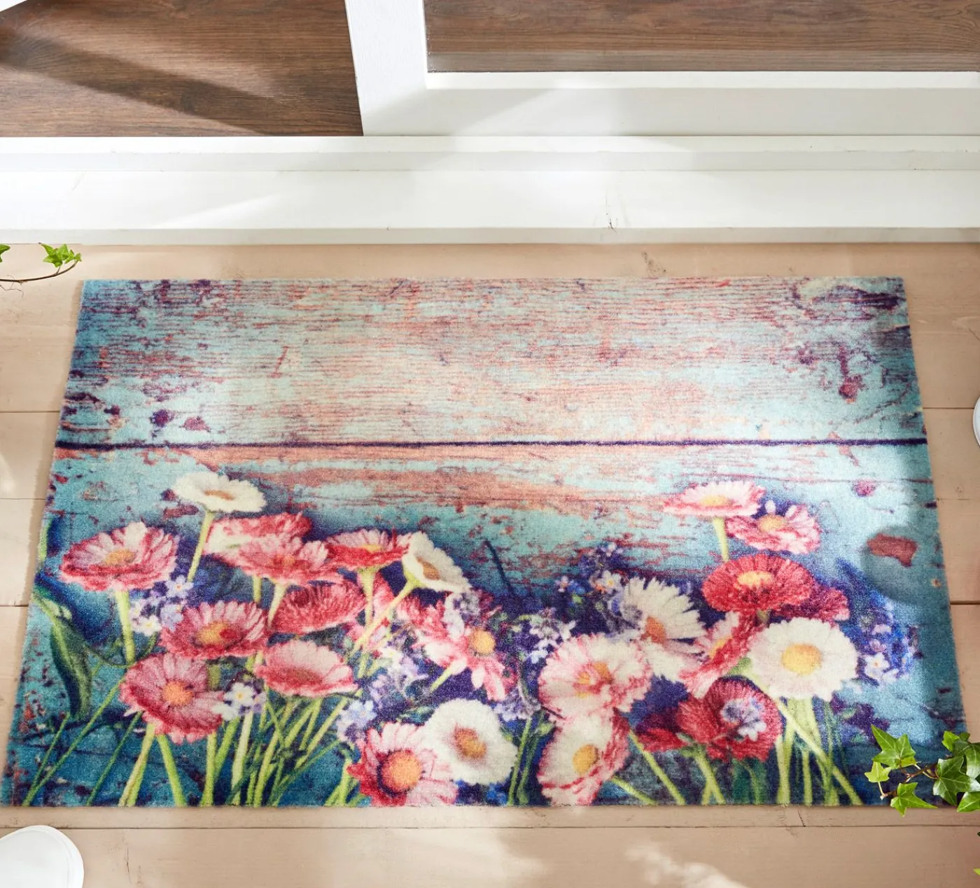 bonprix bonprix Felpudo con diseño floral