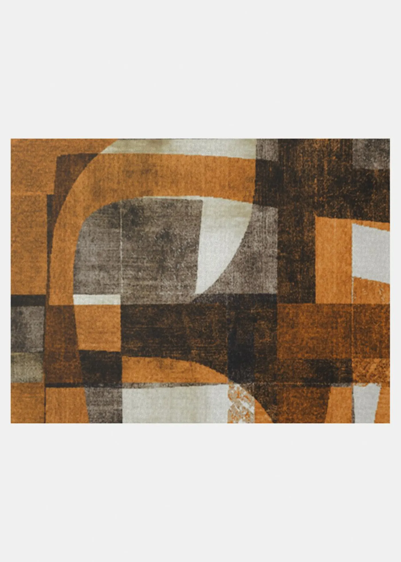 bonprix bonprix Muebles De Vestíbulo·Felpudos|Felpudos>Felpudo con diseño gráfico Marrón estampado