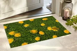 bonprix bpc living bonprix collection Felpudo con estampado de dientes de león