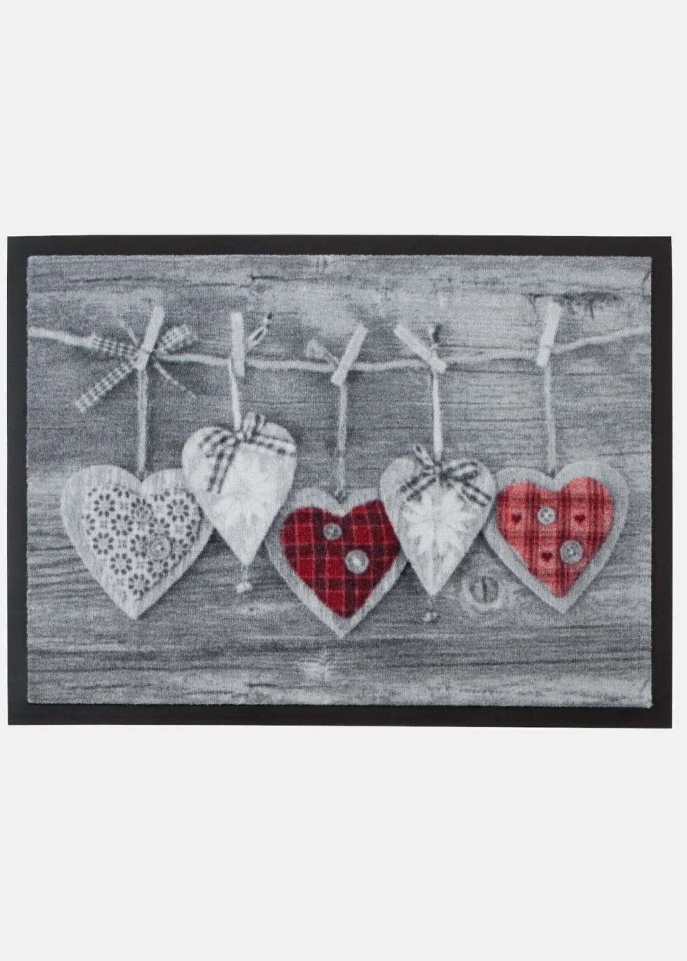 bonprix bonprix Felpudo con motivo de corazones