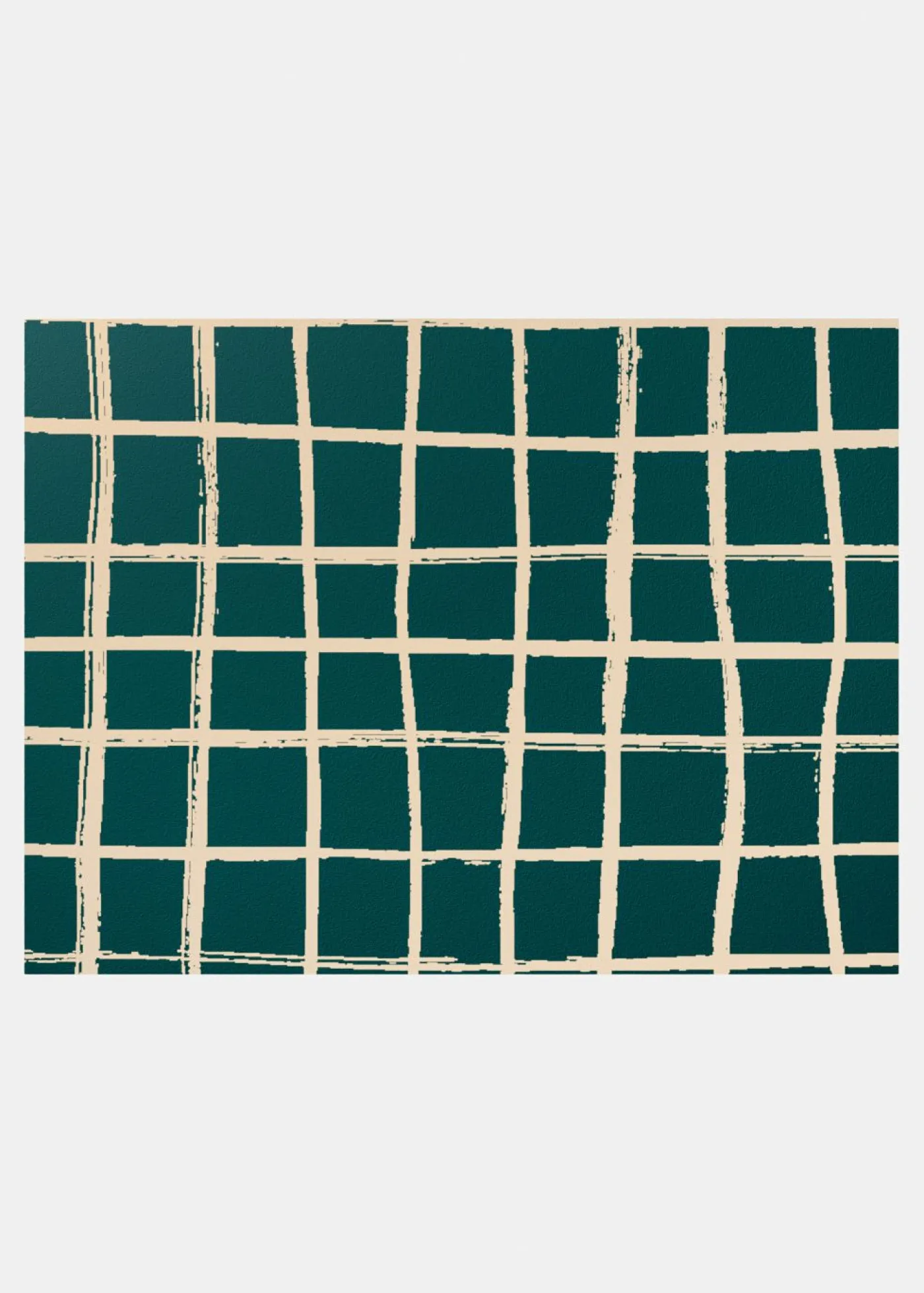 bonprix bonprix Muebles De Vestíbulo·Alfombras De Pasillo|Muebles De Vestíbulo·Felpudos>Felpudo lavable con diseño gráfico Verde azulado