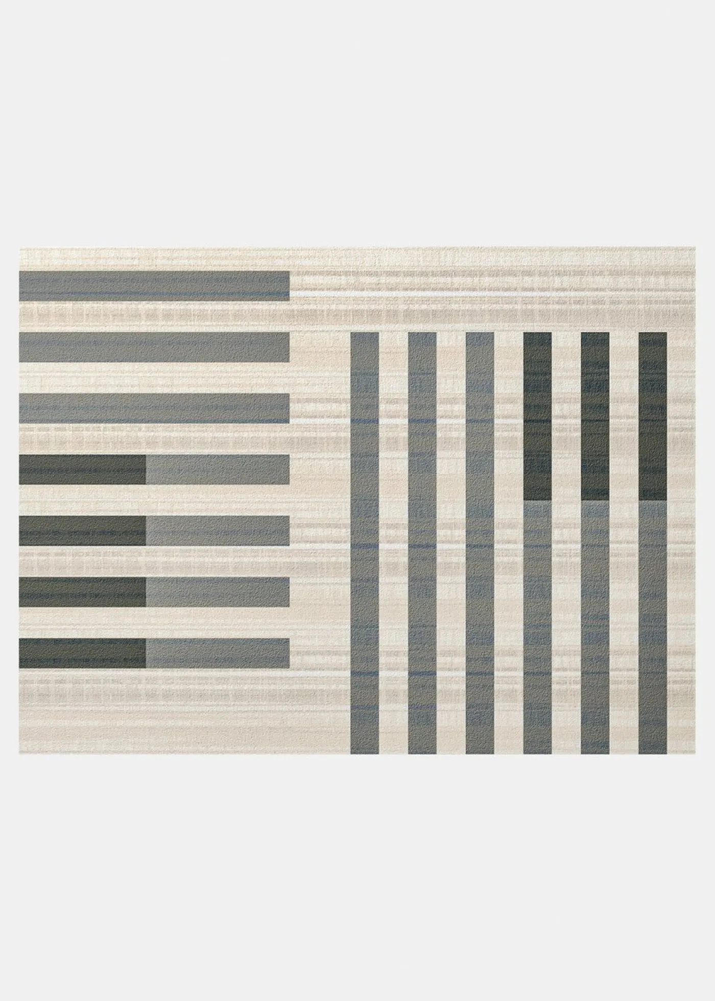 bonprix bonprix Muebles De Vestíbulo·Felpudos|Felpudos>Felpudo lavable con diseño gráfico Gris-beige