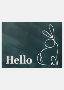 bonprix bonprix Felpudo lavable con diseño de Pascua