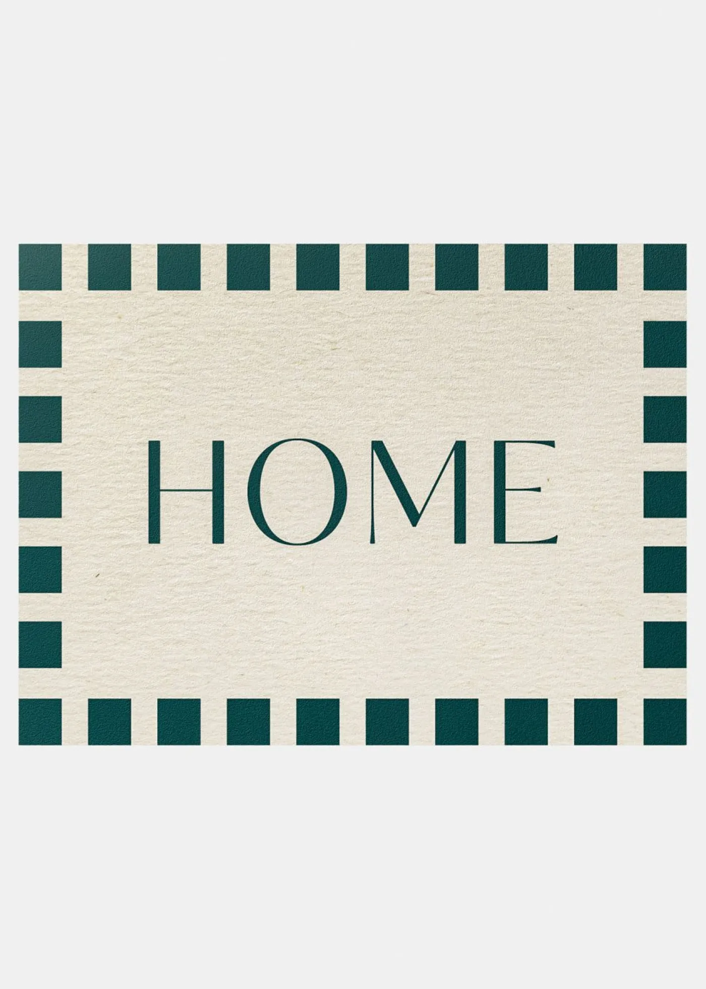 bonprix bonprix Muebles De Vestíbulo·Felpudos|Primavera>Felpudo lavable con estampado llamativo crudo-verde azulado