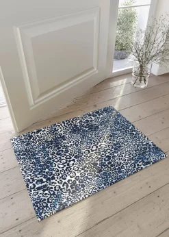 bonprix bonprix Felpudo lavable con estampado de leopardo