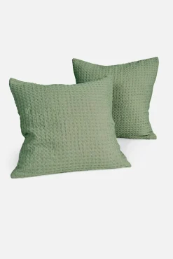 bonprix bonprix Muebles De Dormitorio·Fundas Y Cojines|Muebles De Sala De Estar·Cojines Decorativos>Funda de cojín de piqué gofrado (2 unidades) Verde