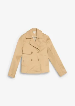 bonprix bonprix Ropa 9 A 16 Años·Chaquetas Y Outdoor>Gabardina Café con leche