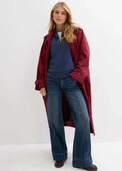 Mujer bonprix bonprix Gabardina con trabillas