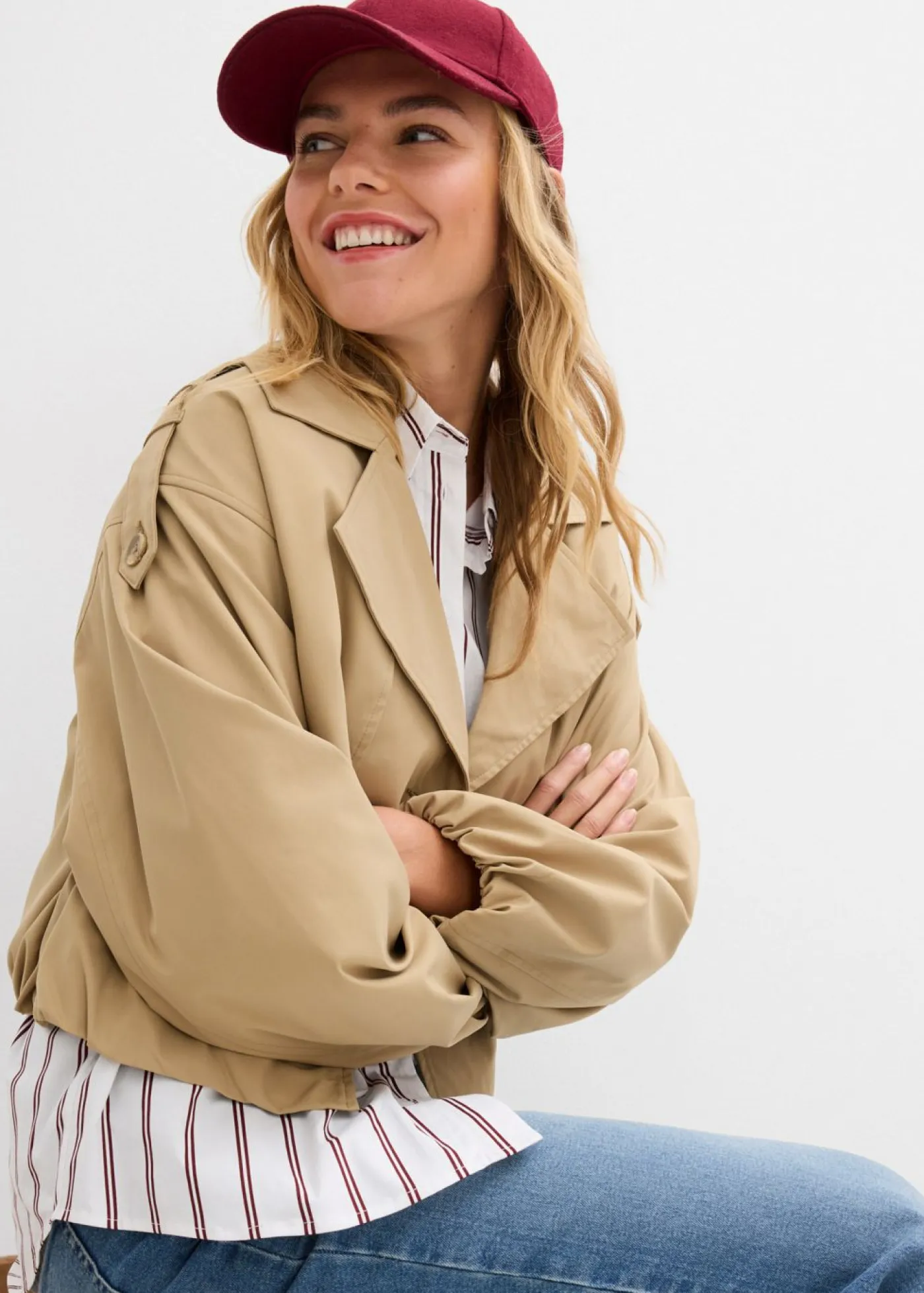 Mujer bonprix bonprix Gabardina corta