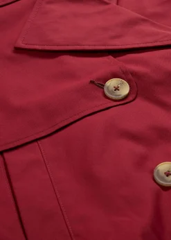 bonprix bonprix Chaquetas Y Abrigos>Gabardina corta Rojo rubí
