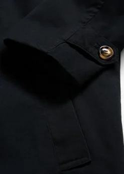 bonprix bonprix Esenciales|Chaquetas Y Abrigos>Gabardina de botonera sencilla Negro