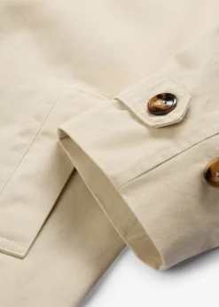 Mujer bonprix bonprix Gabardina de botonera sencilla