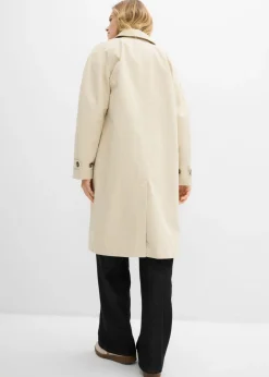 Mujer bonprix bonprix Gabardina de botonera sencilla