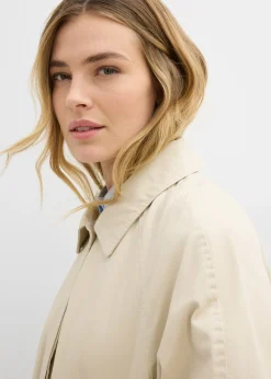 Mujer bonprix bonprix Gabardina de botonera sencilla