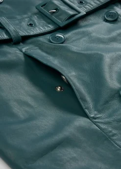 bonprix bonprix Premium|Chaquetas Y Abrigos>Gabardina de napa de cordero verde pimiento