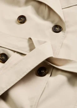 bonprix bonprix Chaquetas Y Abrigos>Gabardina forrada Arena claro