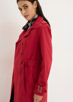 Mujer bonprix bonprix Gabardina larga con cinturón