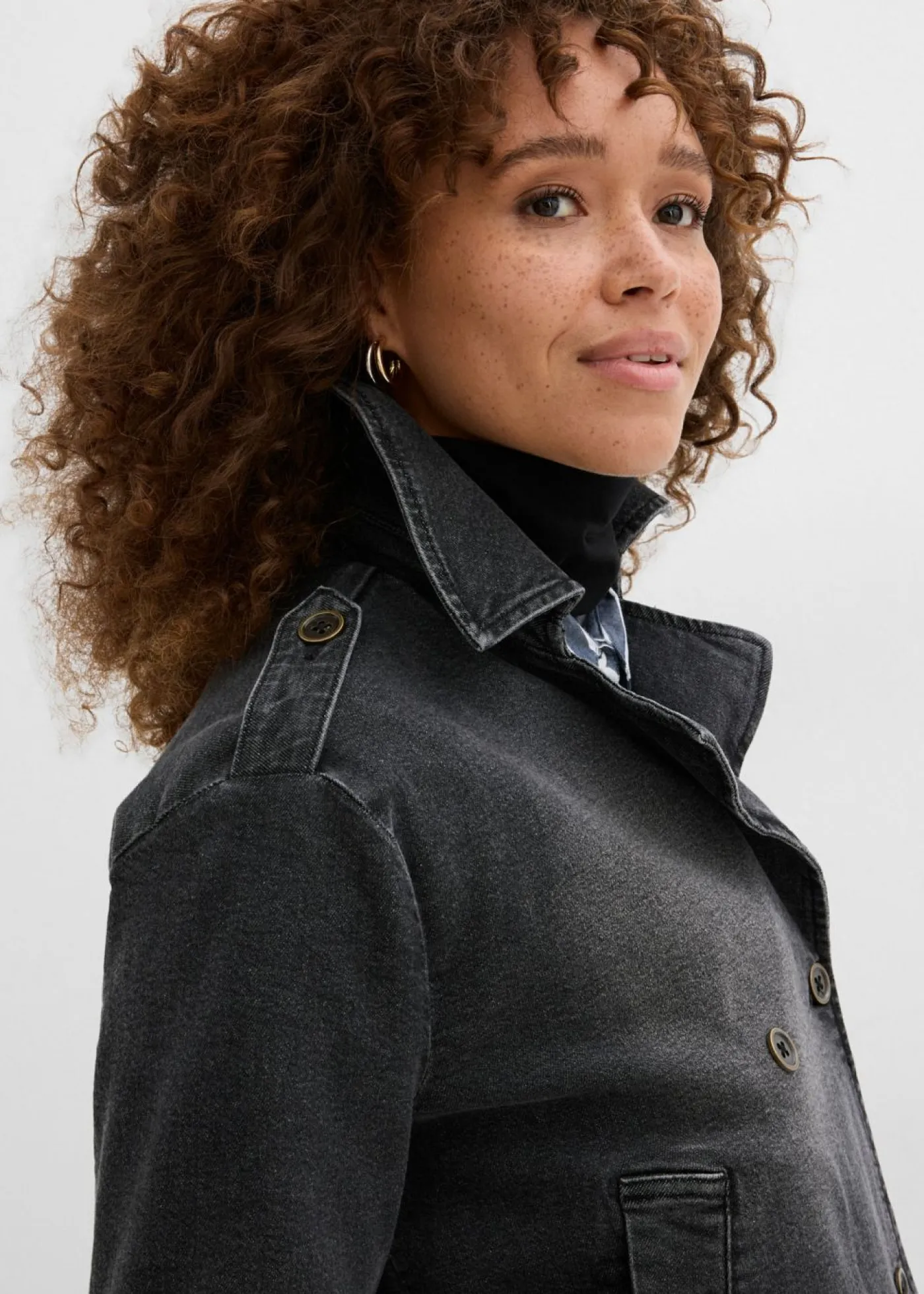 Mujer bonprix bonprix Gabardina vaquera