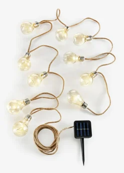 bonprix bpc living bonprix collection Muebles De Exterior·Decoración E Iluminación De Jardín|Decoración De Jardín>Guirnalda de luces solares con bombillas Marrón claro