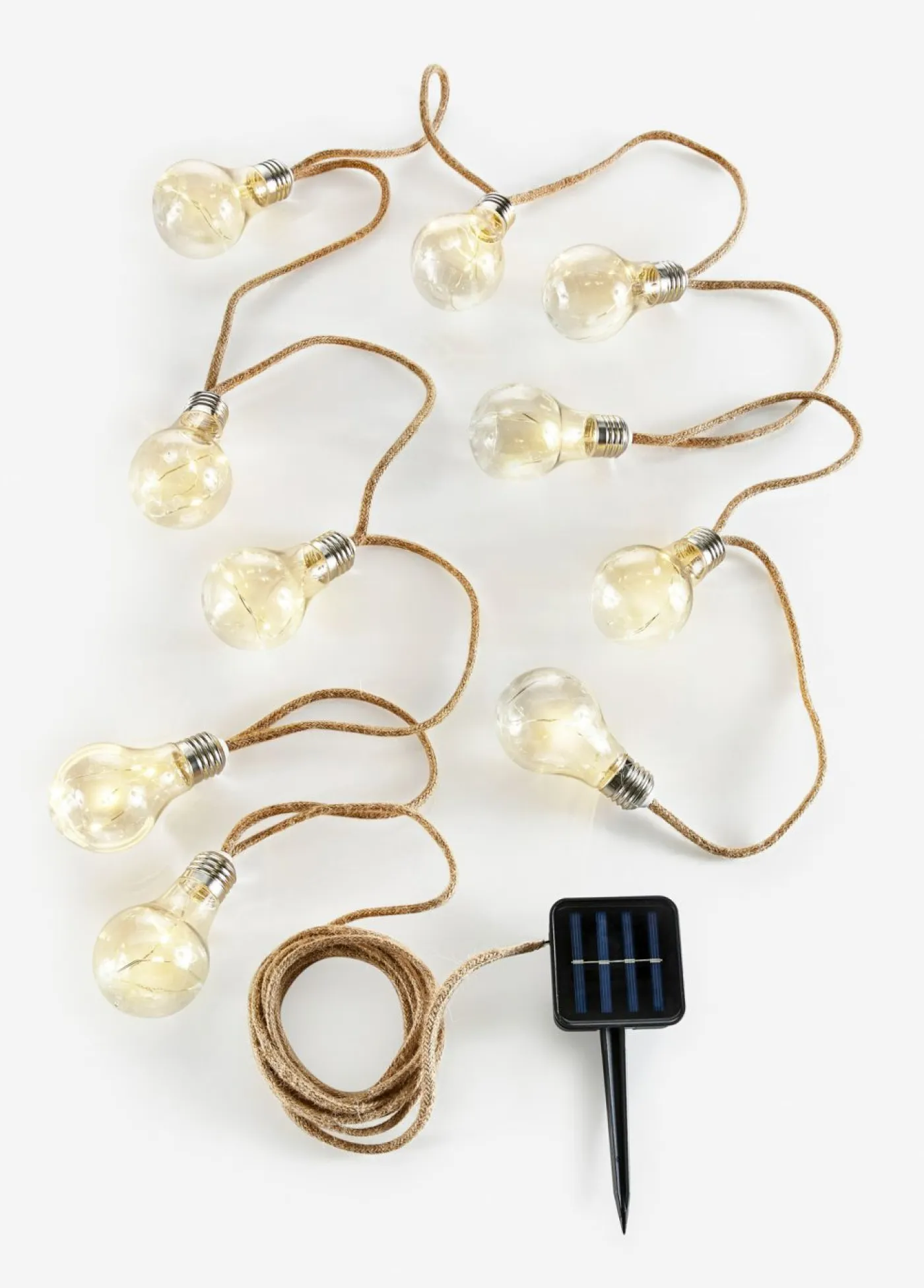 bonprix bpc living bonprix collection Muebles De Exterior·Decoración E Iluminación De Jardín|Decoración De Jardín>Guirnalda de luces solares con bombillas Marrón claro