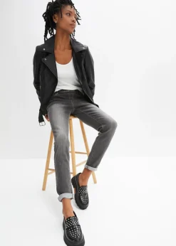 Mujer bonprix bonprix Jeggings efecto lavado