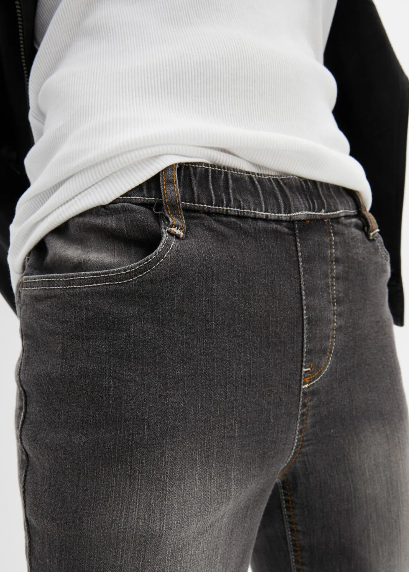 Mujer bonprix bonprix Jeggings efecto lavado