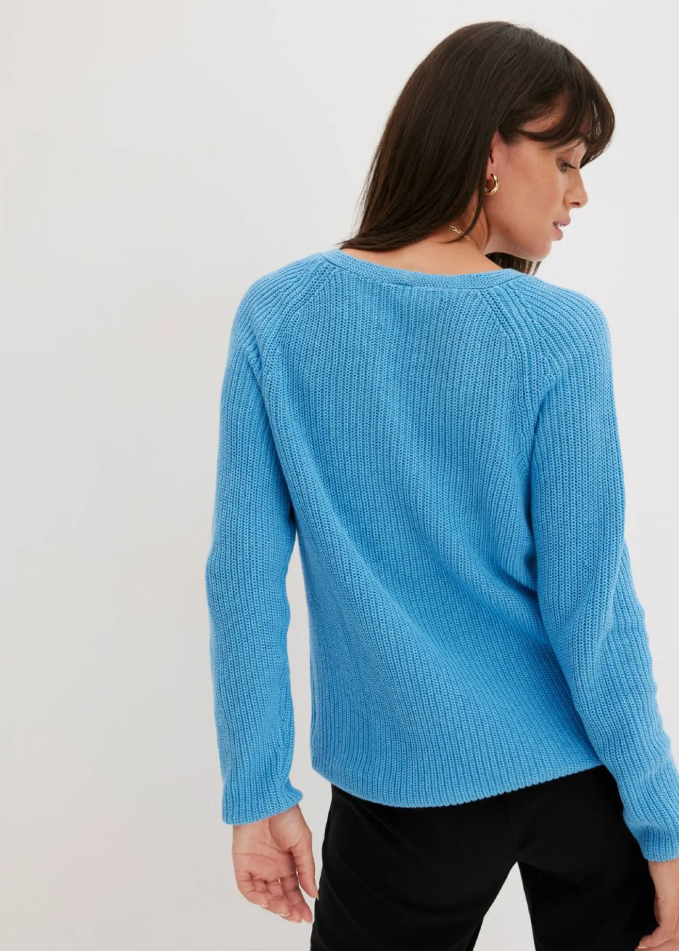 bonprix bonprix Jerséis|Ropa De Punto>Jersey azul brillante