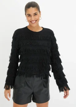 bonprix bonprix Jerséis|Ropa De Punto>Jersey Negro