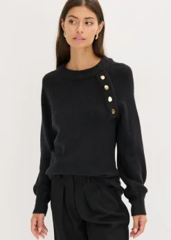 bonprix bonprix Jerséis|Ropa De Punto>Jersey Negro