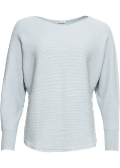 Mujer bonprix bonprix Jersey acanalado de gran tamaño