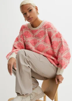 Mujer bonprix bonprix Jersey boxy de punto