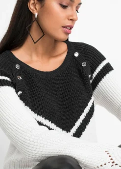 Mujer bonprix bonprix Jersey con botones