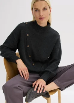 Mujer bonprix bonprix Jersey con botones