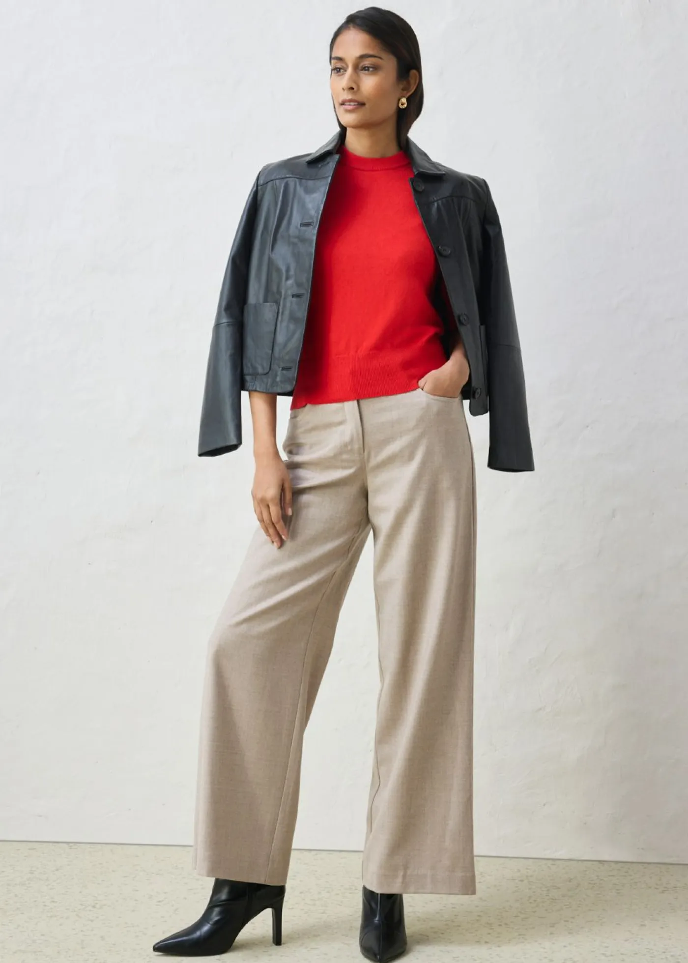 Mujer bonprix bonprix Jersey con contenido de seda