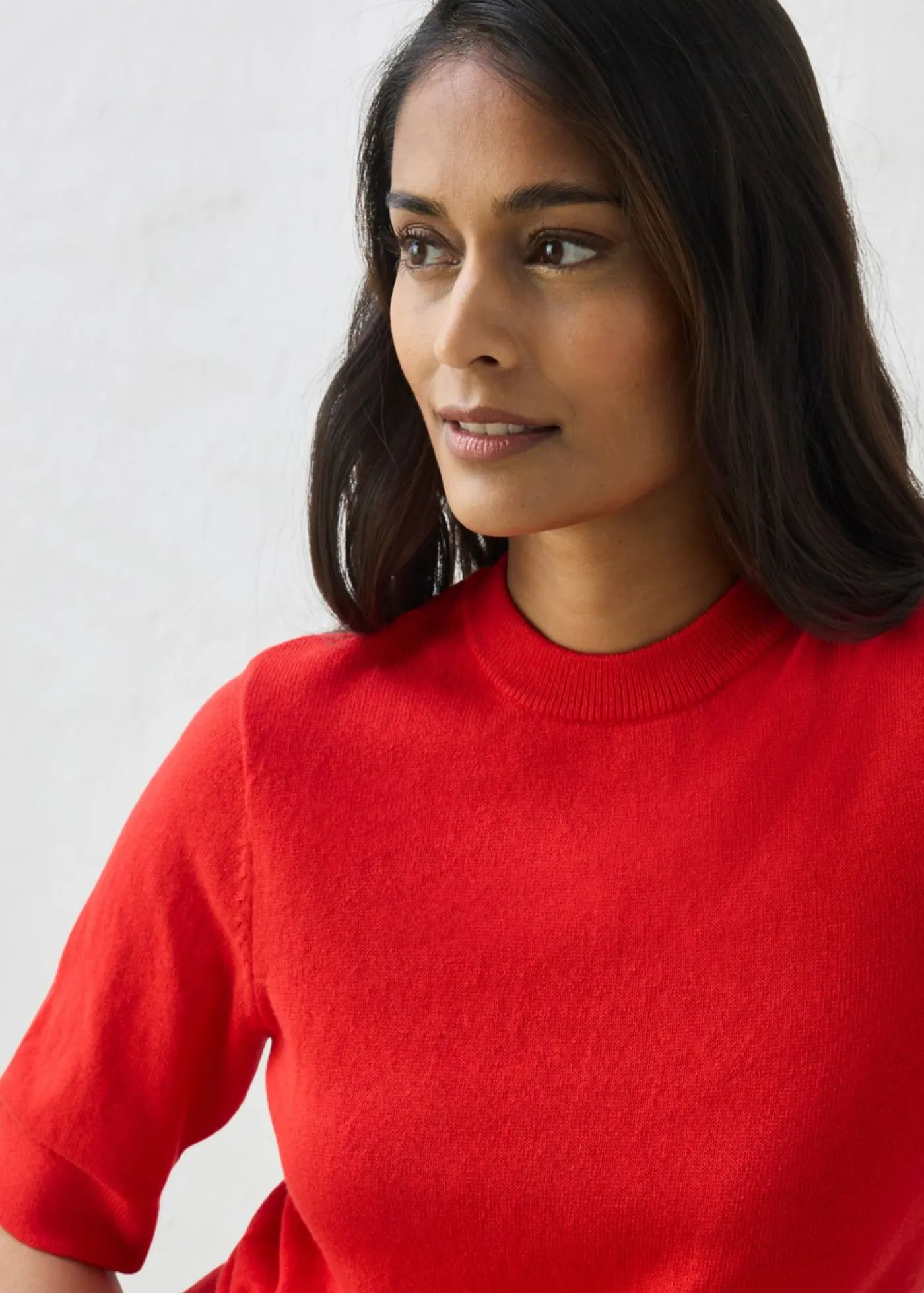 Mujer bonprix bonprix Jersey con contenido de seda