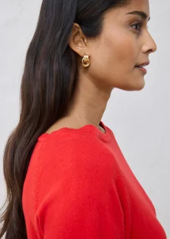 Mujer bonprix bonprix Jersey con contenido de seda