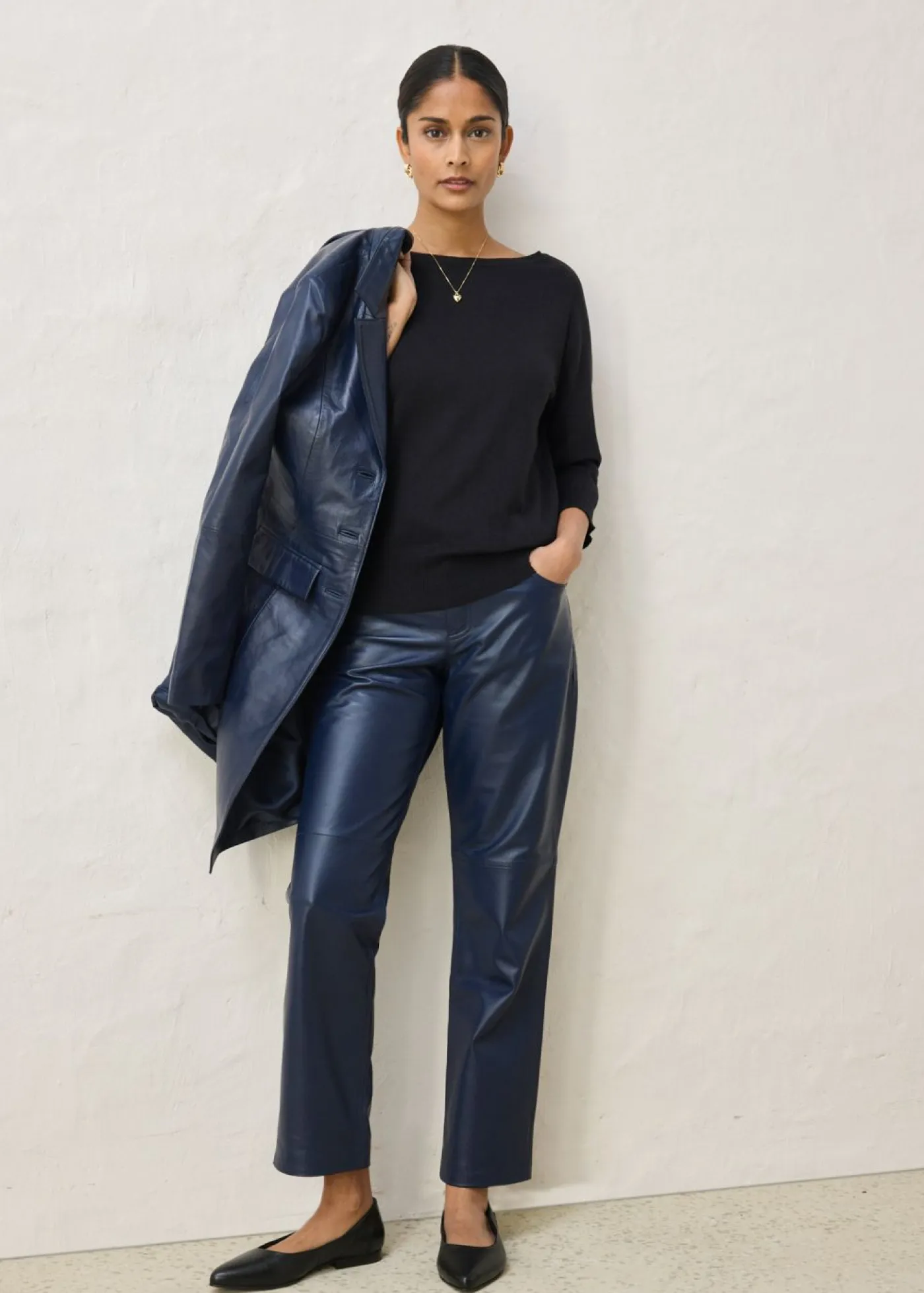 bonprix bonprix Premium|Jerséis>Jersey con contenido de seda Negro