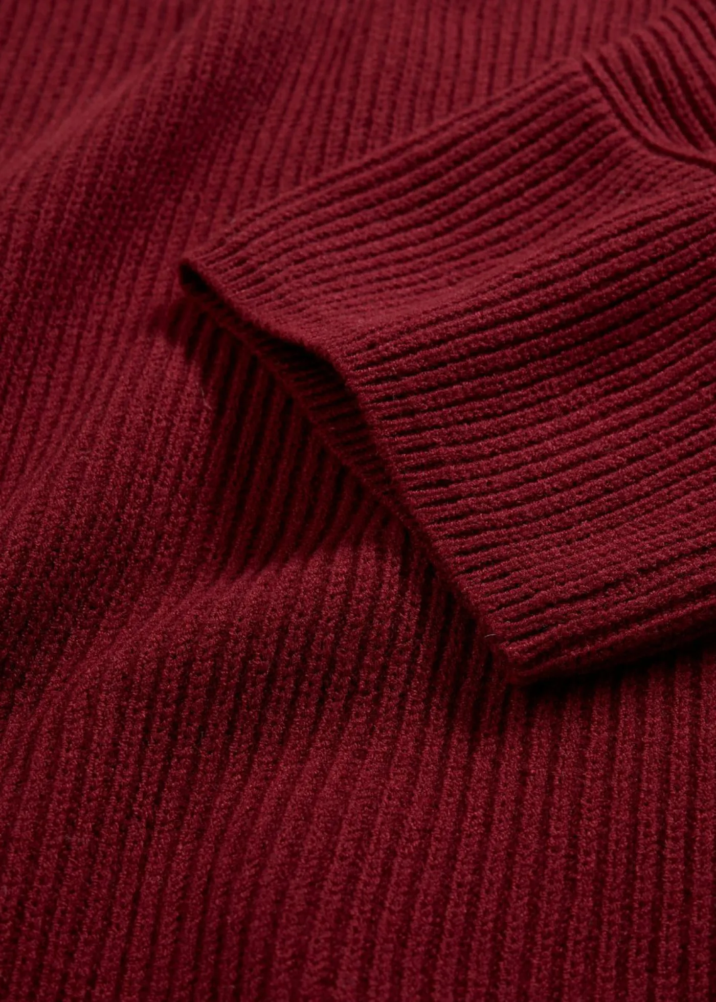 bonprix bonprix Jerséis|Ropa De Punto>Jersey con corte boxy de mezcla de viscosa suave Rojo rubí