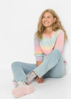 Mujer bonprix bonprix Jersey con degradado cromático