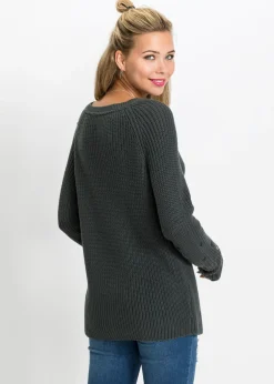 Mujer bonprix bonprix Jersey con dibujos de corazones