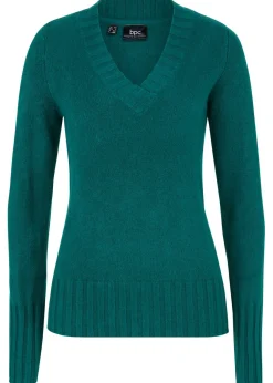 Mujer bonprix bpc bonprix collection Jersey con escote en V