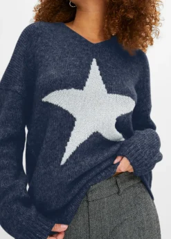 Mujer bonprix bonprix Jersey con estrellas