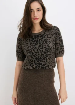 Mujer bonprix bonprix Jersey con mangas abullonadas