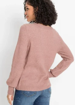 Mujer bonprix bonprix Jersey con mangas abullonadas